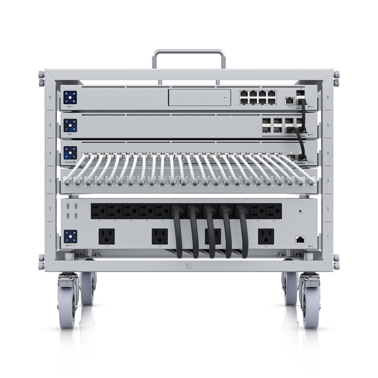 Ubiquiti UniFi Toolless Mini Rack U-Rack-6U-TL