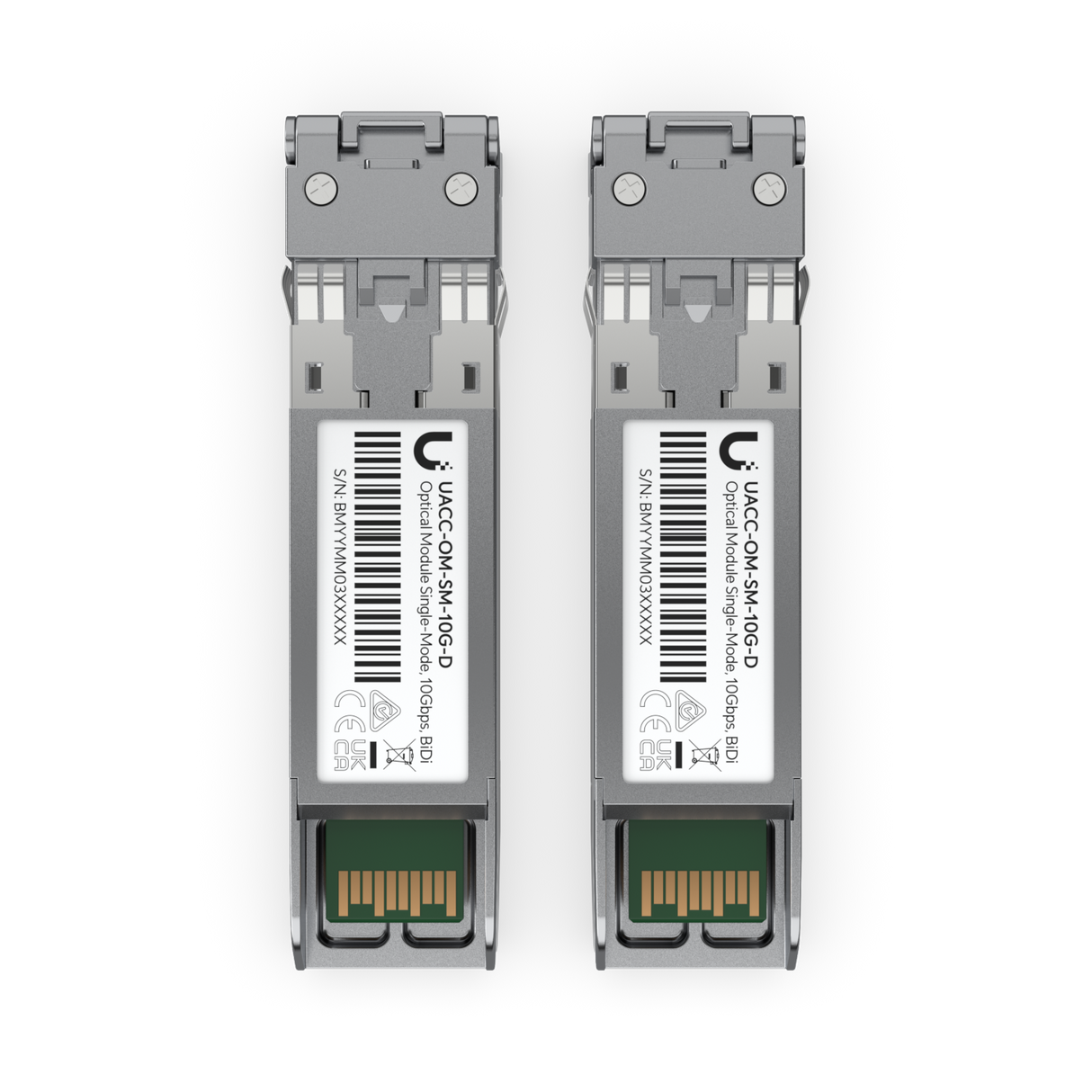 Ubiquiti UniFi 10G Single-Mode Optical Module (20-pack) UACC-OM-SM-10G-D-20